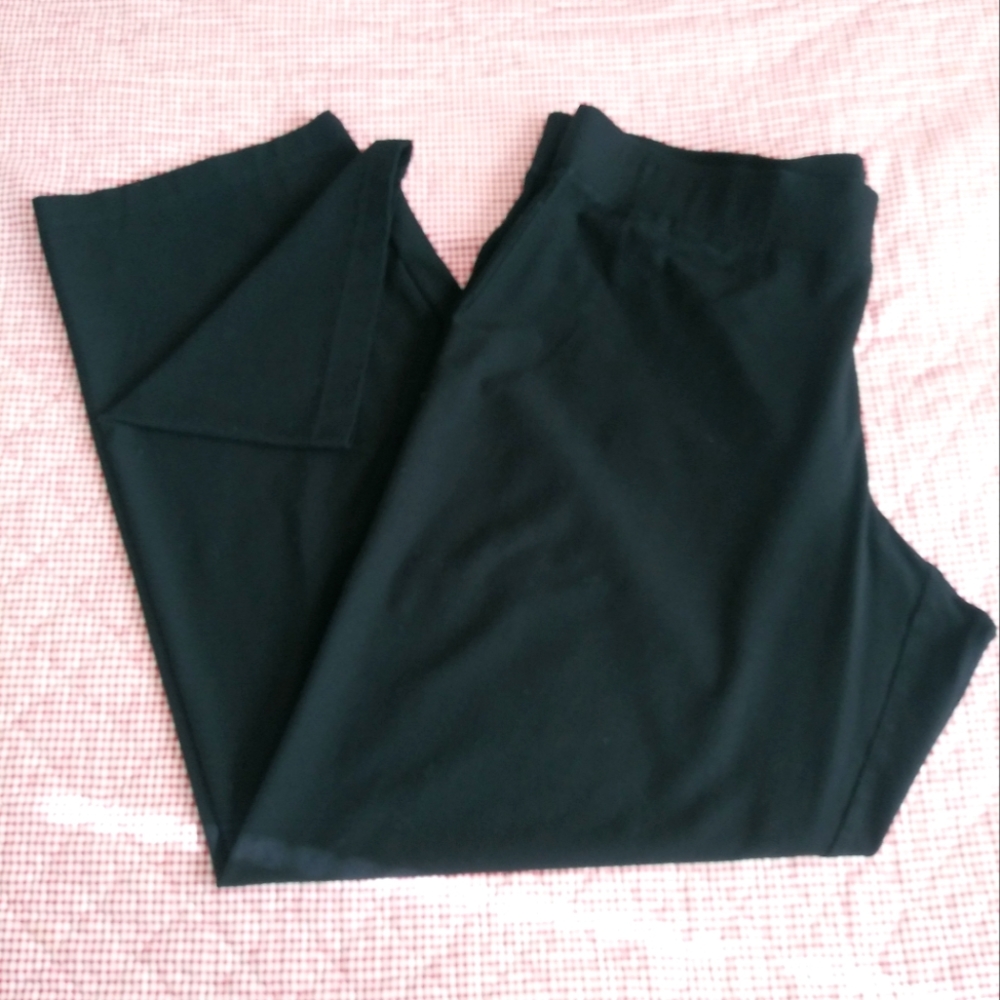 Eileen Fisher Black Straight Leg Pants